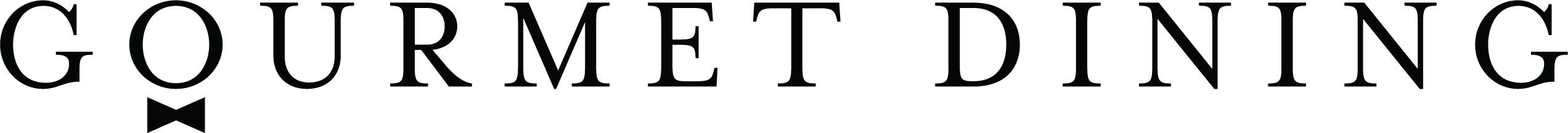 Image: GourmetDiningLogo_BLACK